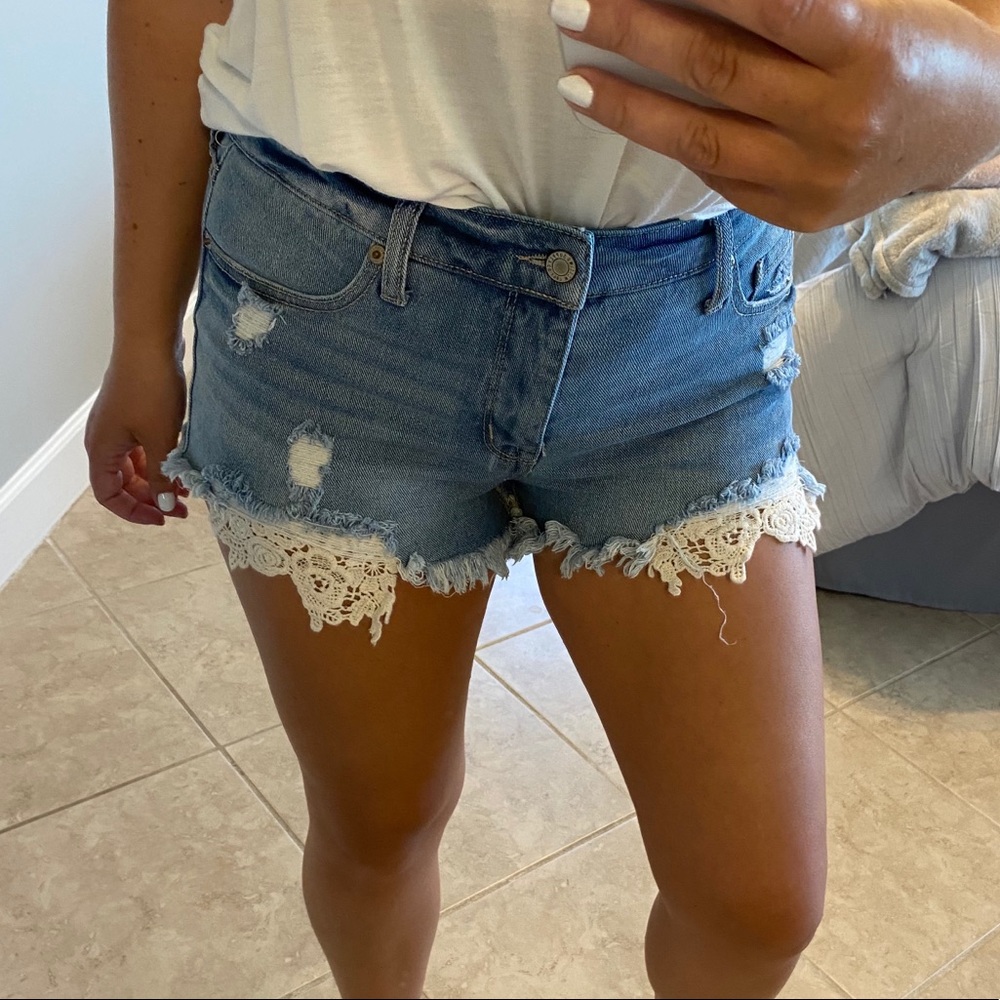 High-rise shorts